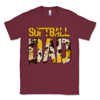 Burgundy Softball Dad Classic Tee - Bettercallsaul