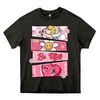 Asphalt trendy valentines day retro characters Heavy Core Tee - MaliasSmallBusiness