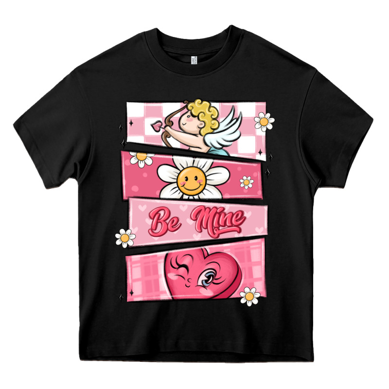 Trendy Valentines Day Retro Characters Heavy Core Tee by MaliasSmallBusiness | Teevron
