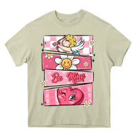Mossy trendy valentines day retro characters Heavy Core Tee - MaliasSmallBusiness