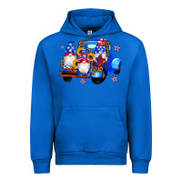Cobalt american flag gnomes truck sunflowers star leopard Urban Hoodie - Artiststas
