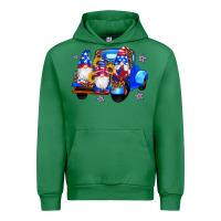 Emerald american flag gnomes truck sunflowers star leopard Urban Hoodie - Artiststas