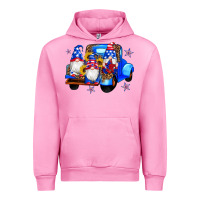 Fuchsia Pink american flag gnomes truck sunflowers star leopard Urban Hoodie - Artiststas