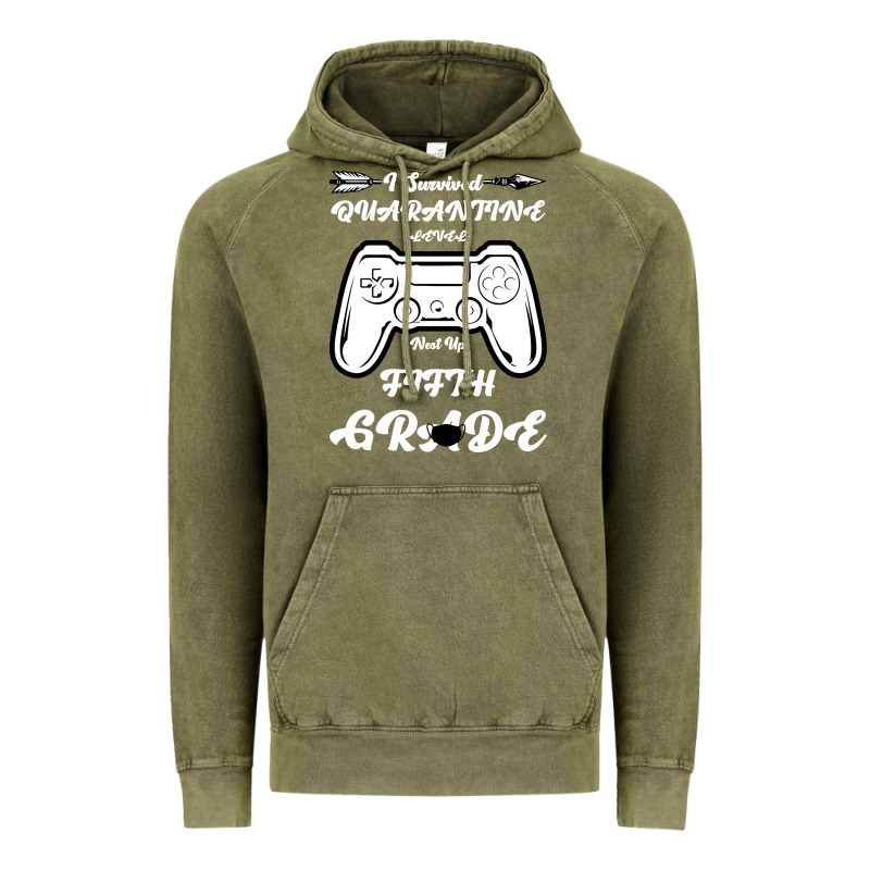 I Survived Quarantine Level Next Fifth Grade Vintage Hoodie by Bettercallsaul | Teevron