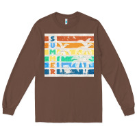 Chestnut retro summer Long Sleeve Tee - TumblerDesignByShophia