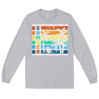 Moon Dust retro summer Long Sleeve Tee - TumblerDesignByShophia
