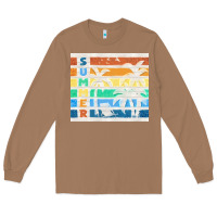 Toasted Coconut retro summer Long Sleeve Tee - TumblerDesignByShophia