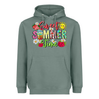 Sage Sweet Summer Time Heavyweight Hoodie - CowhideDigitalArt