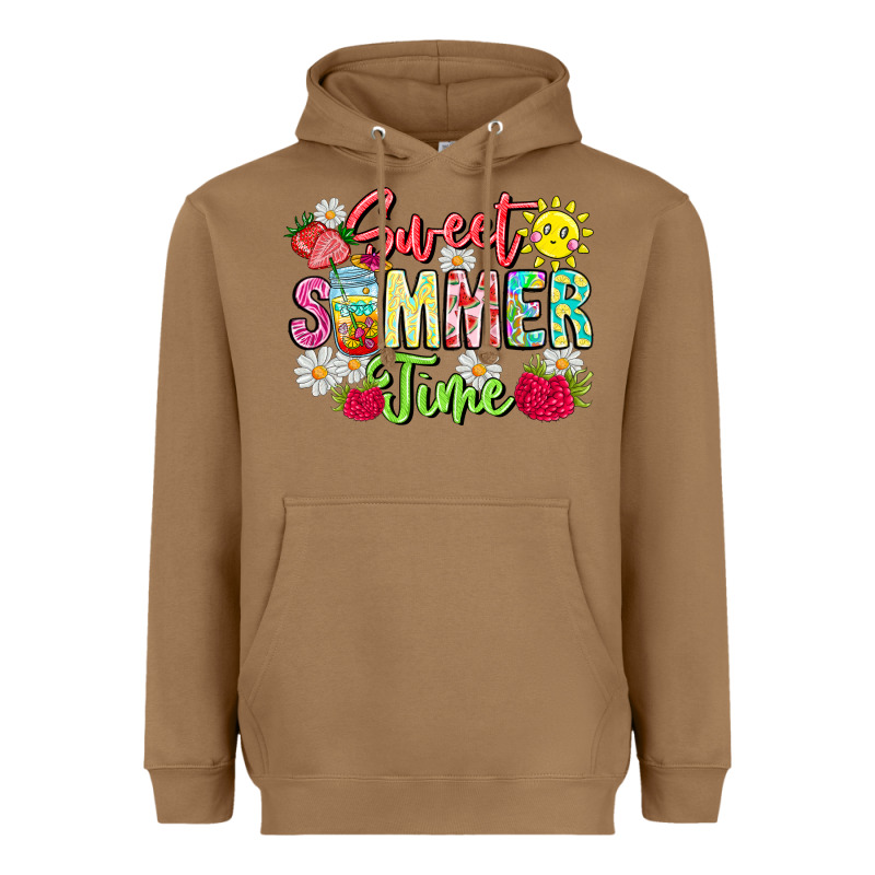 Sweet Summer Time Heavyweight Hoodie by CowhideDigitalArt | Teevron