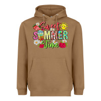 Toasted Coconut Sweet Summer Time Heavyweight Hoodie - CowhideDigitalArt