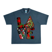 Midnight Navy christmas love Urban Heavy Tee - JahusDesignShop