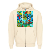 Sandshell boy child coffee cup and teddy bear with thunderbolts and camouflage s Zipper Hoodie - BundleAndBundleShop
