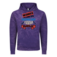Cloud Purple I belong to a HAIRDRESSER warning job funny partner Vintage Hoodie - Bettercallsaul