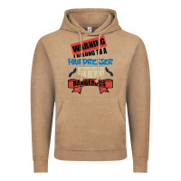 Vintage Coffee I belong to a HAIRDRESSER warning job funny partner Vintage Hoodie - Bettercallsaul