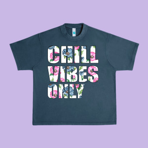 Chill Vibes Only Urban Heavy Tee Designed By Bettercallsaul