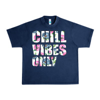 Navy Chill Vibes Only Urban Heavy Tee - Bettercallsaul