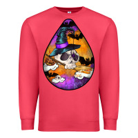 Cardinal Hallowen Teardrop Premium Sweatshirt - LillyAllenDesigns