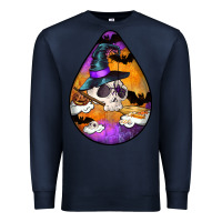 Navy Hallowen Teardrop Premium Sweatshirt - LillyAllenDesigns