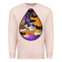 Pale Pink Hallowen Teardrop Premium Sweatshirt - LillyAllenDesigns