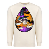 Sandshell Hallowen Teardrop Premium Sweatshirt - LillyAllenDesigns