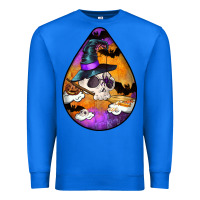 True Royal Hallowen Teardrop Premium Sweatshirt - LillyAllenDesigns
