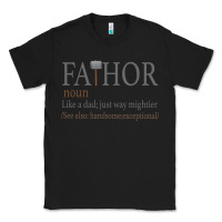Black Fa-Thor Like Dad Just Way Mightier Classic Tee - Bettercallsaul