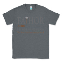 Charcoal Heather Fa-Thor Like Dad Just Way Mightier Classic Tee - Bettercallsaul