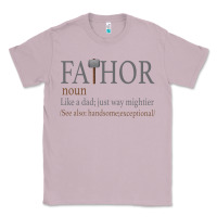 Lilac Fa-Thor Like Dad Just Way Mightier Classic Tee - Bettercallsaul