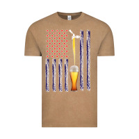 Vintage Coffee American Flag Beer Vintage Tee - Bettercallsaul