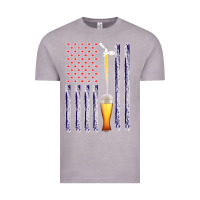 Vintage Zinc American Flag Beer Vintage Tee - Bettercallsaul
