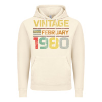 Vintage Artic Born in 1980 Vintage February Vintage Hoodie - Bettercallsaul