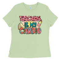 Matcha teaching is my cardio Ladies Tee - NancyCooperArtShop