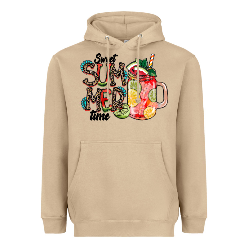 Sweet Summer Time Heavyweight Hoodie by CowhideDigitalArt | Teevron