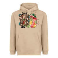 Mushroom Sweet Summer Time Heavyweight Hoodie - CowhideDigitalArt