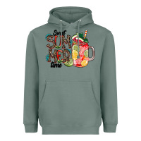 Sage Sweet Summer Time Heavyweight Hoodie - CowhideDigitalArt