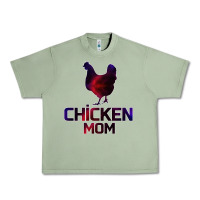 Oil Green Chicken Mom Urban Heavy Tee - Bettercallsaul