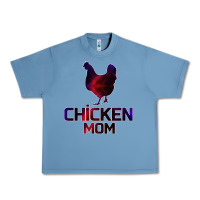 Pebble Blue Chicken Mom Urban Heavy Tee - Bettercallsaul