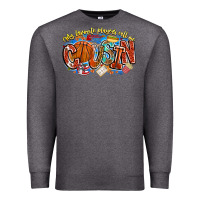 Charcoal Heather my favorite players call me cousin basketball Premium Sweatshirt - CowhideDigitalArt