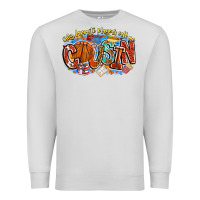 Dove Grey my favorite players call me cousin basketball Premium Sweatshirt - CowhideDigitalArt
