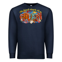 Navy my favorite players call me cousin basketball Premium Sweatshirt - CowhideDigitalArt