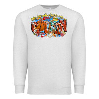 Oatmeal Heather my favorite players call me cousin basketball Premium Sweatshirt - CowhideDigitalArt