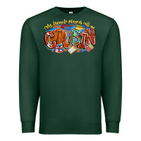Sports Green my favorite players call me cousin basketball Premium Sweatshirt - CowhideDigitalArt