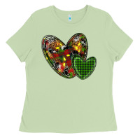 Matcha christmas heart Ladies Tee - RanaPortraitStore