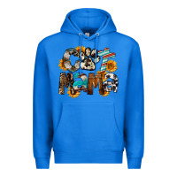 True Royal Western Cat Mama Mother's Day Premium Hoodie - FaDigitalArtStudio