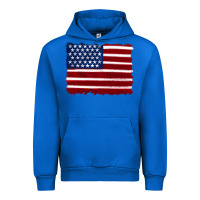 Cobalt american flag Urban Hoodie - Artiststas