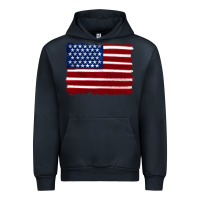 Navy american flag Urban Hoodie - Artiststas