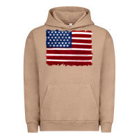 Pigment Burro american flag Urban Hoodie - Artiststas