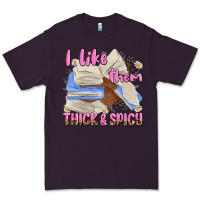 Plum i like them thick and spicy Premium Tee - MaliasSmallBusiness
