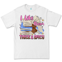 White i like them thick and spicy Premium Tee - MaliasSmallBusiness