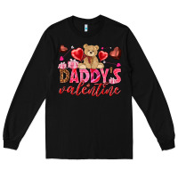 Black Daddy's Valentine Long Sleeve Tee - HowdyJamesFarm